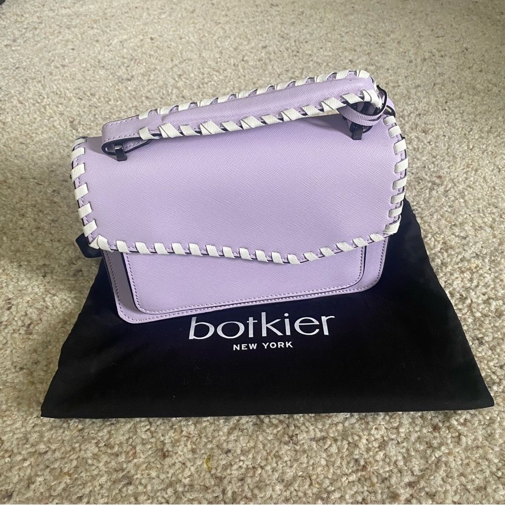 Botkier Lilac and White Handbag great condition